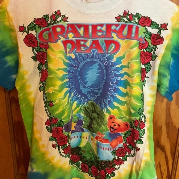 Grateful Dead Scarlet Fire tie dye tshirt - Picture 3 of 8